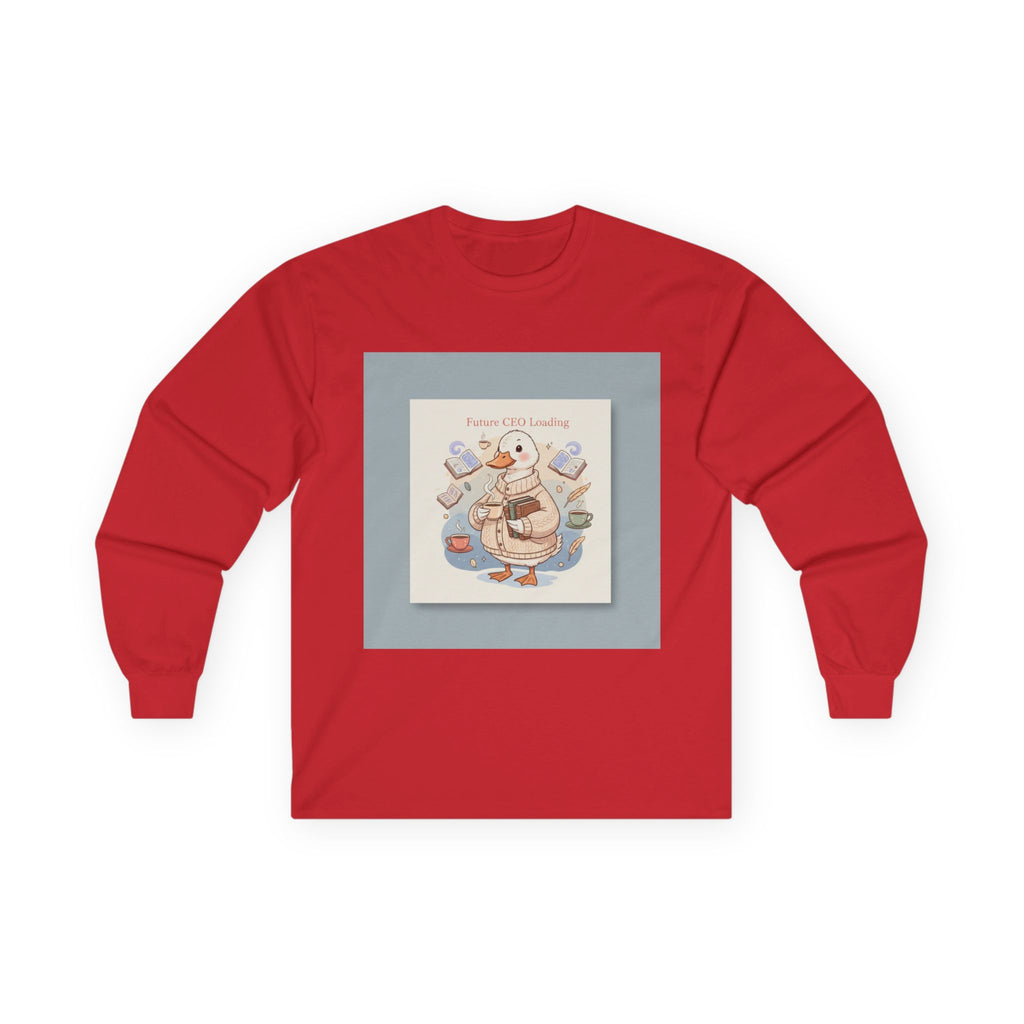 Future CEO Loading Duck Long Sleeve Tee