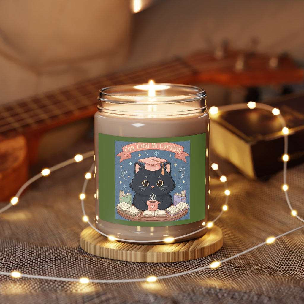 Cat Scented Candle – Con Todo Mi Corazón