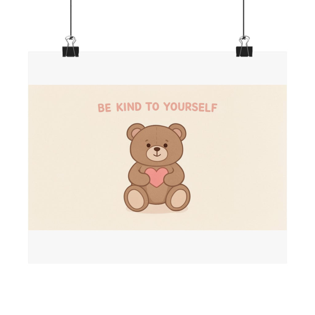 BE KIND TO YOURSELF Poster