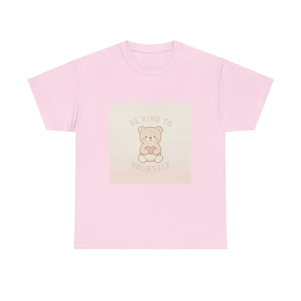 "BE KIND TO YOURSELF" Black Cat Kids Tee | College Girl Gift | Fashion | KayKay Classics