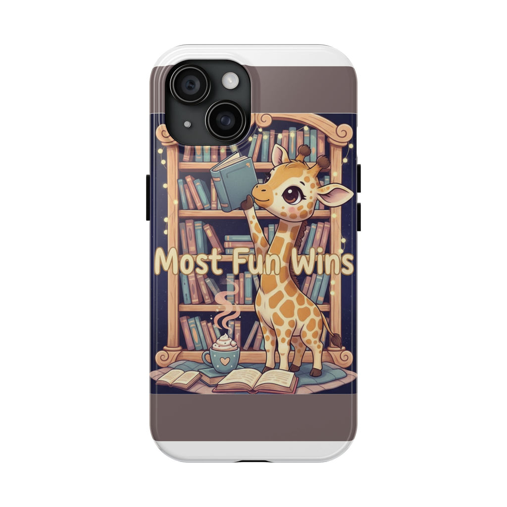 Giraffe Tough Phone Case – Most Fun Wins