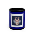 Rabbit Black Mug 11oz – Campus Queen