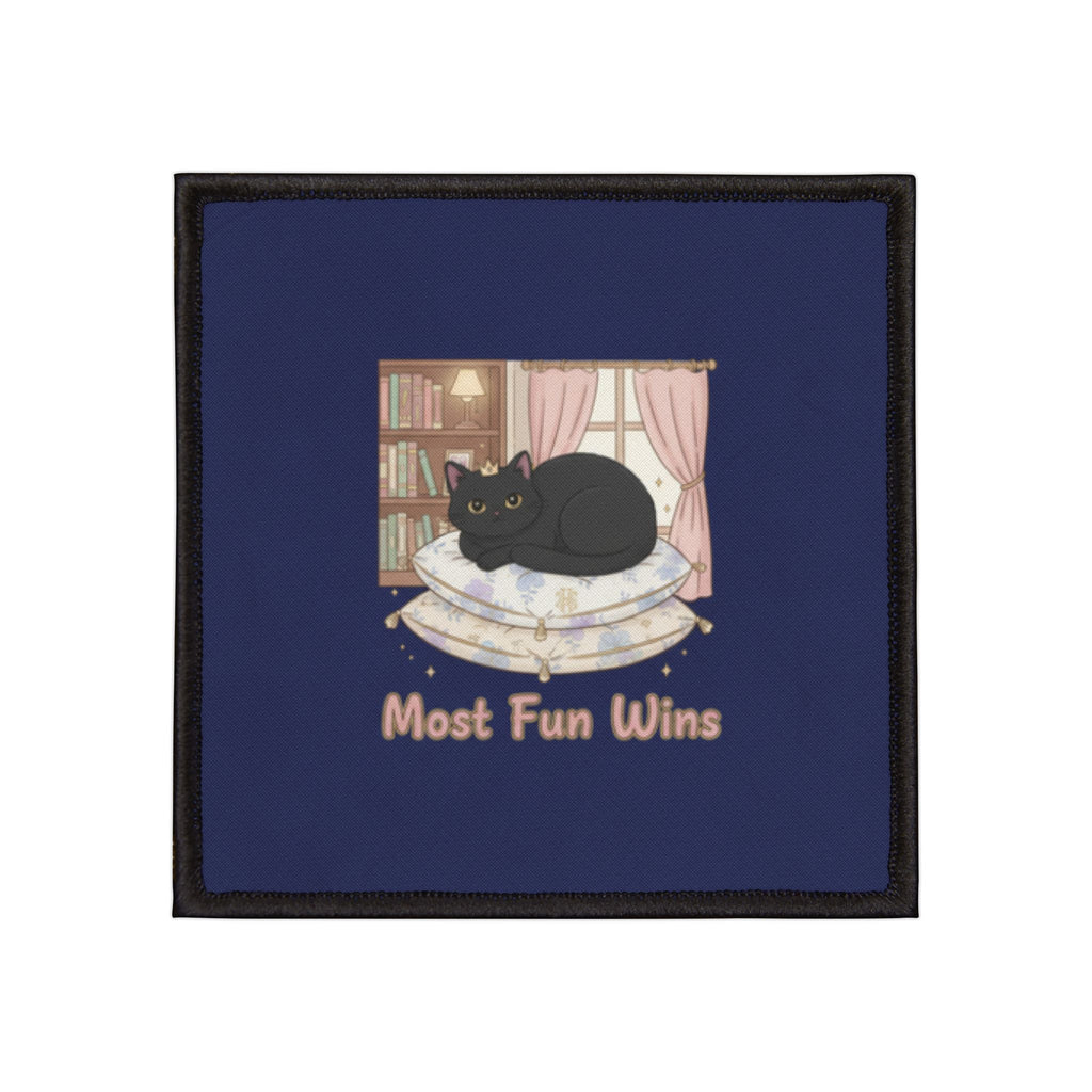 Black Cat Iron-On Patch – Most Fun Wins