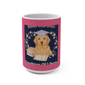 Golden Retriever Mug 15oz – Bloom With Grace