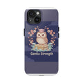 Owl Tough Phone Case – Gentle Strength