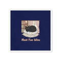 Black Cat Die-Cut Magnet – Most Fun Wins