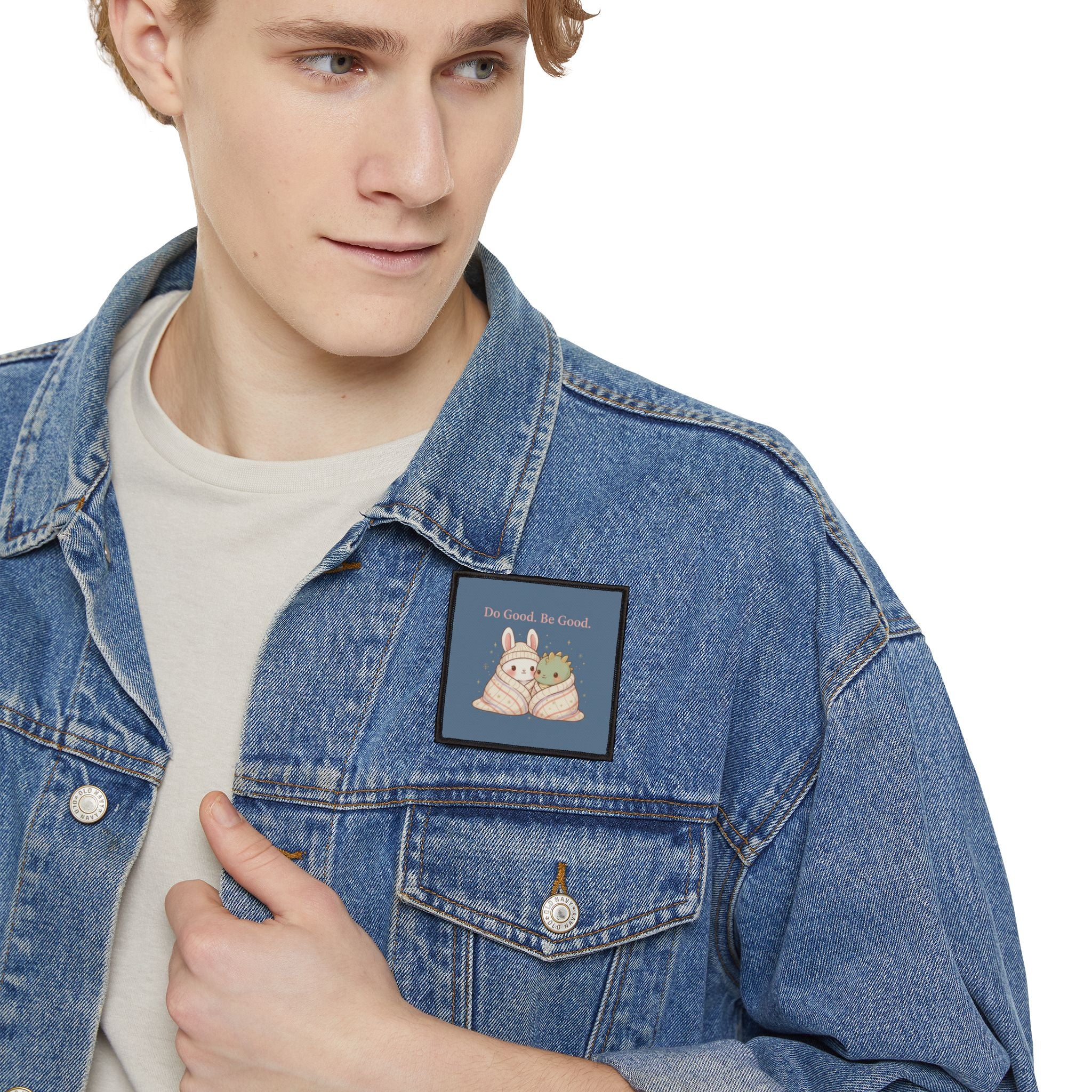 Bunny Iron-On Patch – Do Good. Be Good