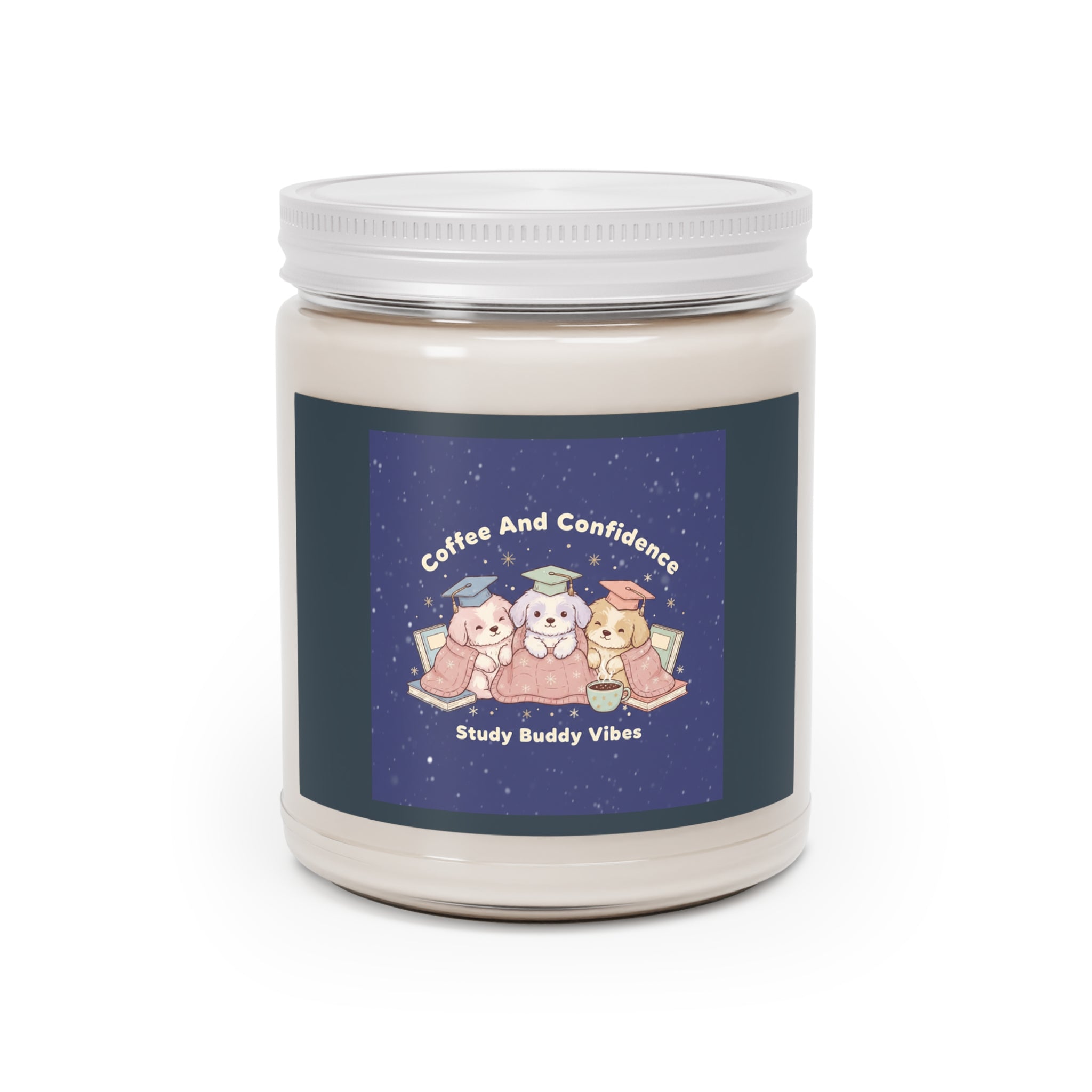 Puppies Scented Candle – Coffee and Confidence