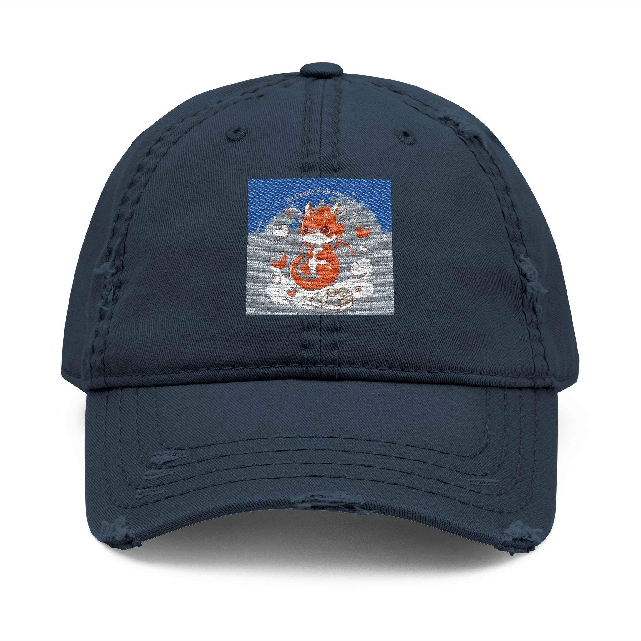 Cats With Glasses Dad Hat – Be Gentle With Yourself