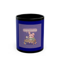Bunny Black Mug 11oz – Degree Loading