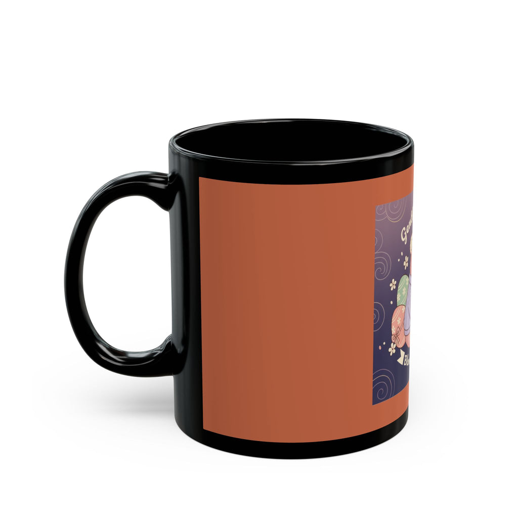 Bear Black Mug 11oz – Gentle Strength Bloom Thrive