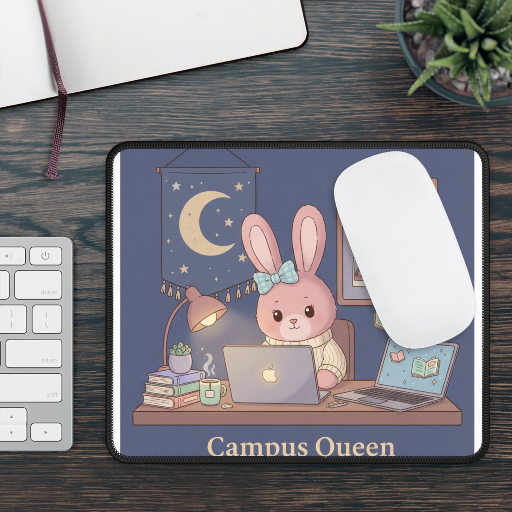 Rabbit Mouse Pad – Campus Queen