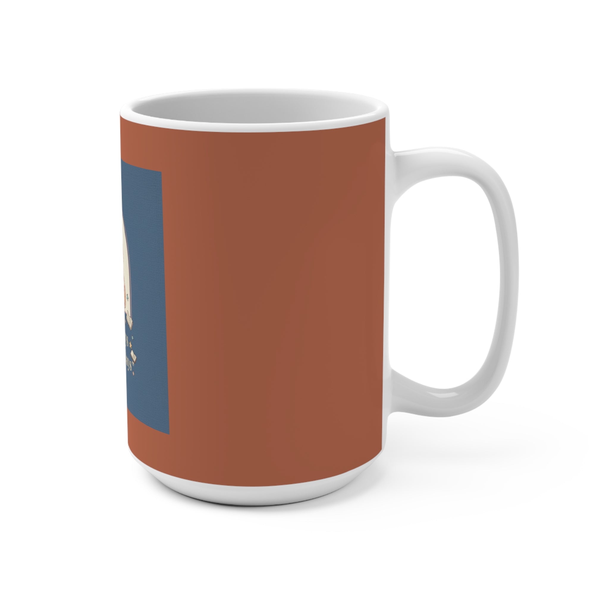 Cat Mug 15oz – Library Days Are the Best Days