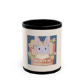 Bunny Black Mug 11oz – Believe in Your Magic