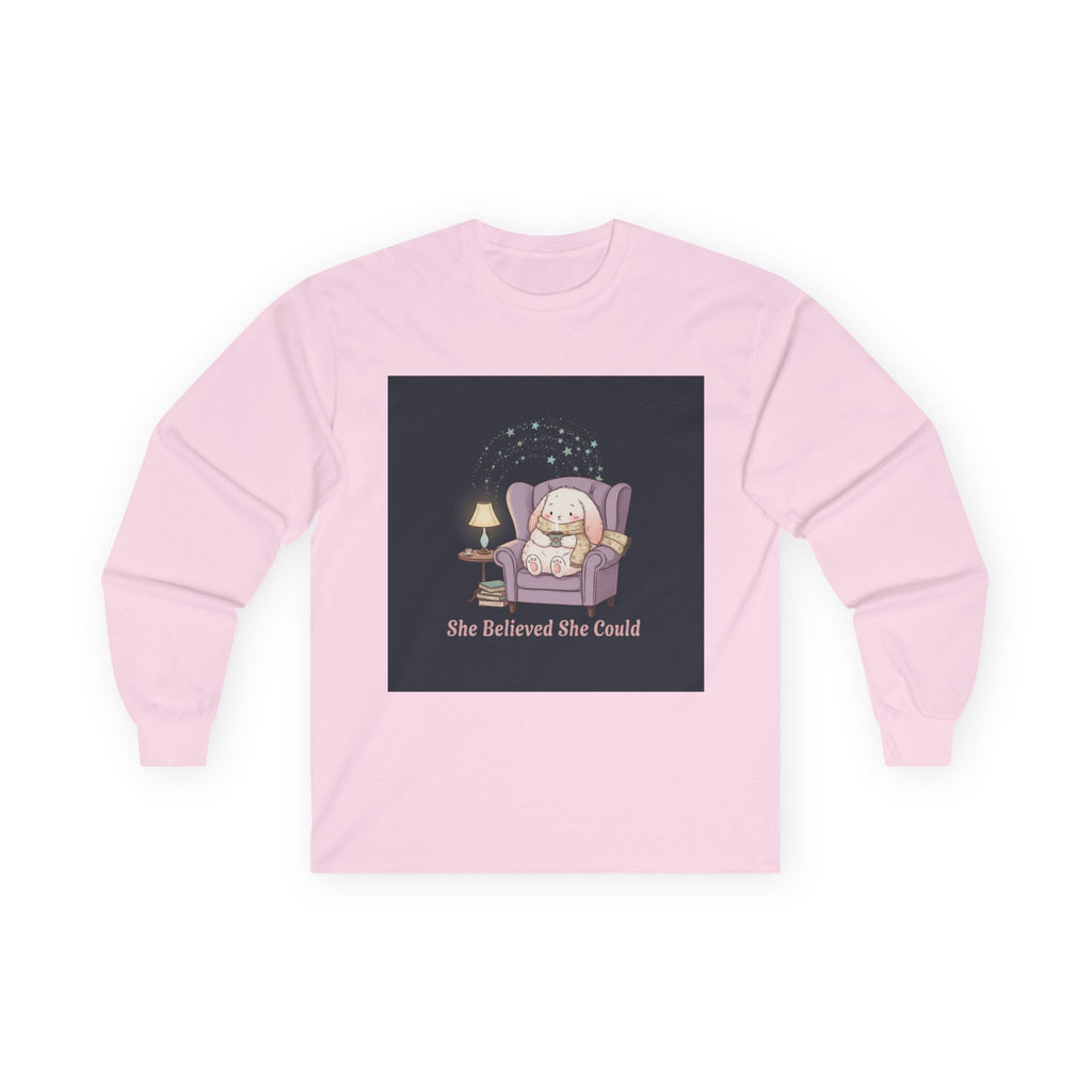Bunny Long Sleeve Tee – She Believed She Could