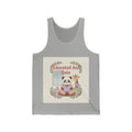 Educated And Cute Panda, giraffe Tank Top