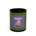 Bunny Black Mug 11oz – Degree Loading