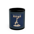 Giraffe Black Mug 11oz – Bloom at Your Own Pace