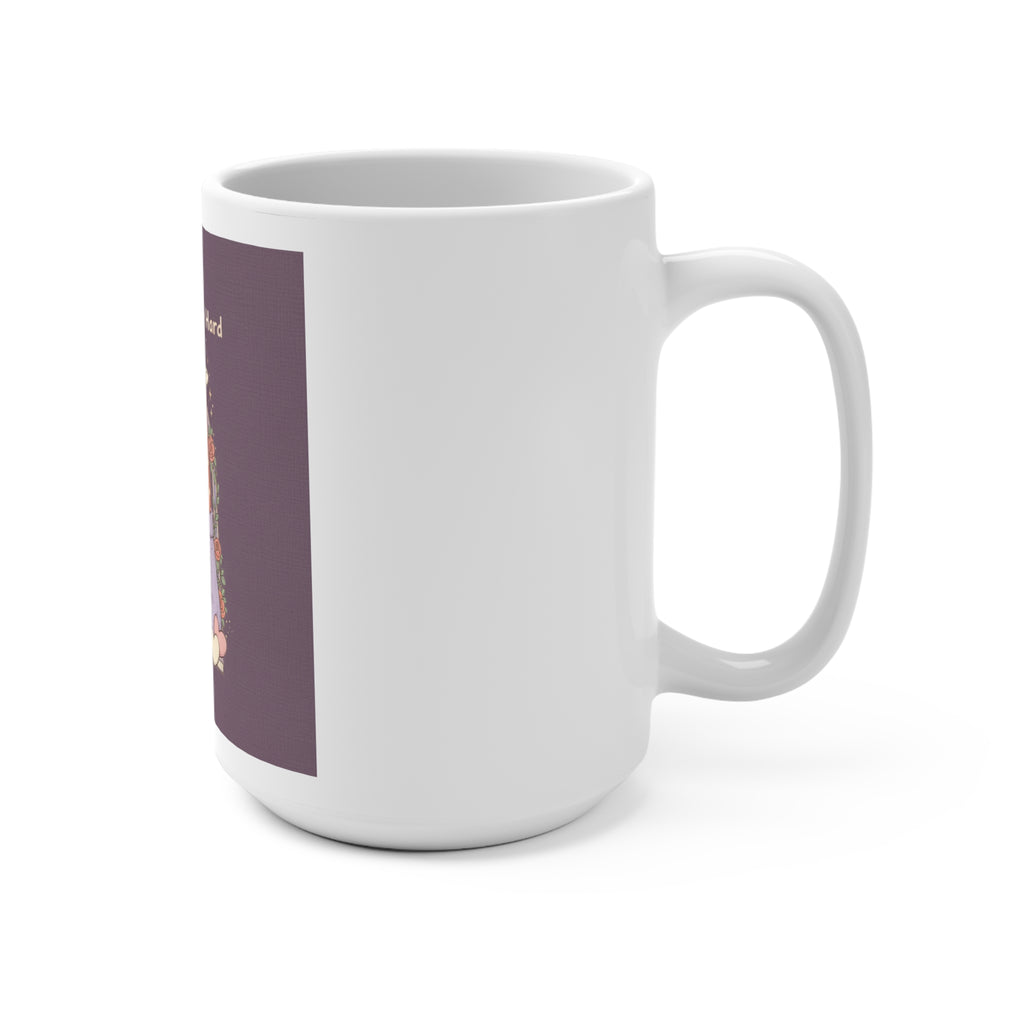 Dream Big, Study Hard Giraffe, bunnies Mug 15oz