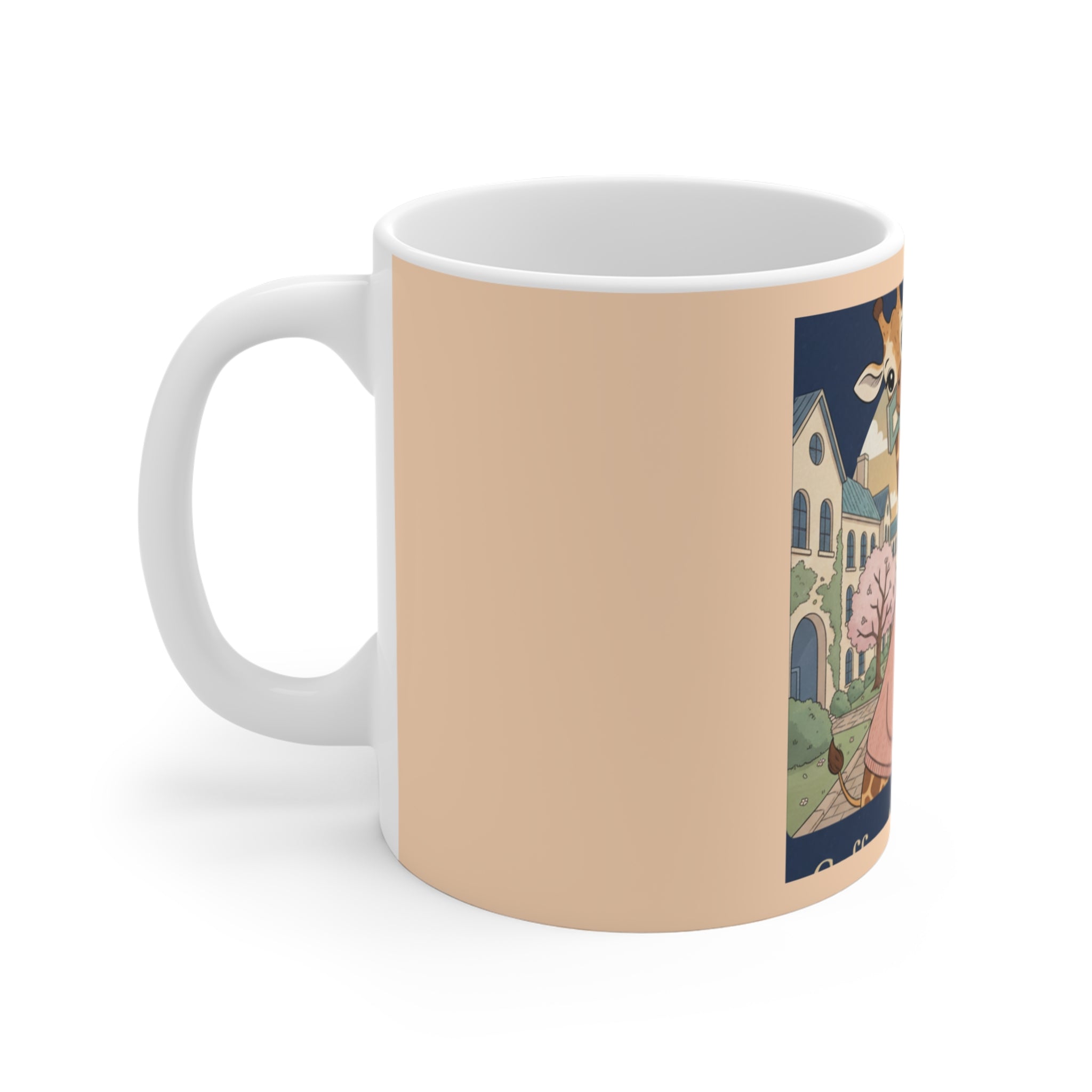 Giraffes Mug 11oz – Coffee and Confidence