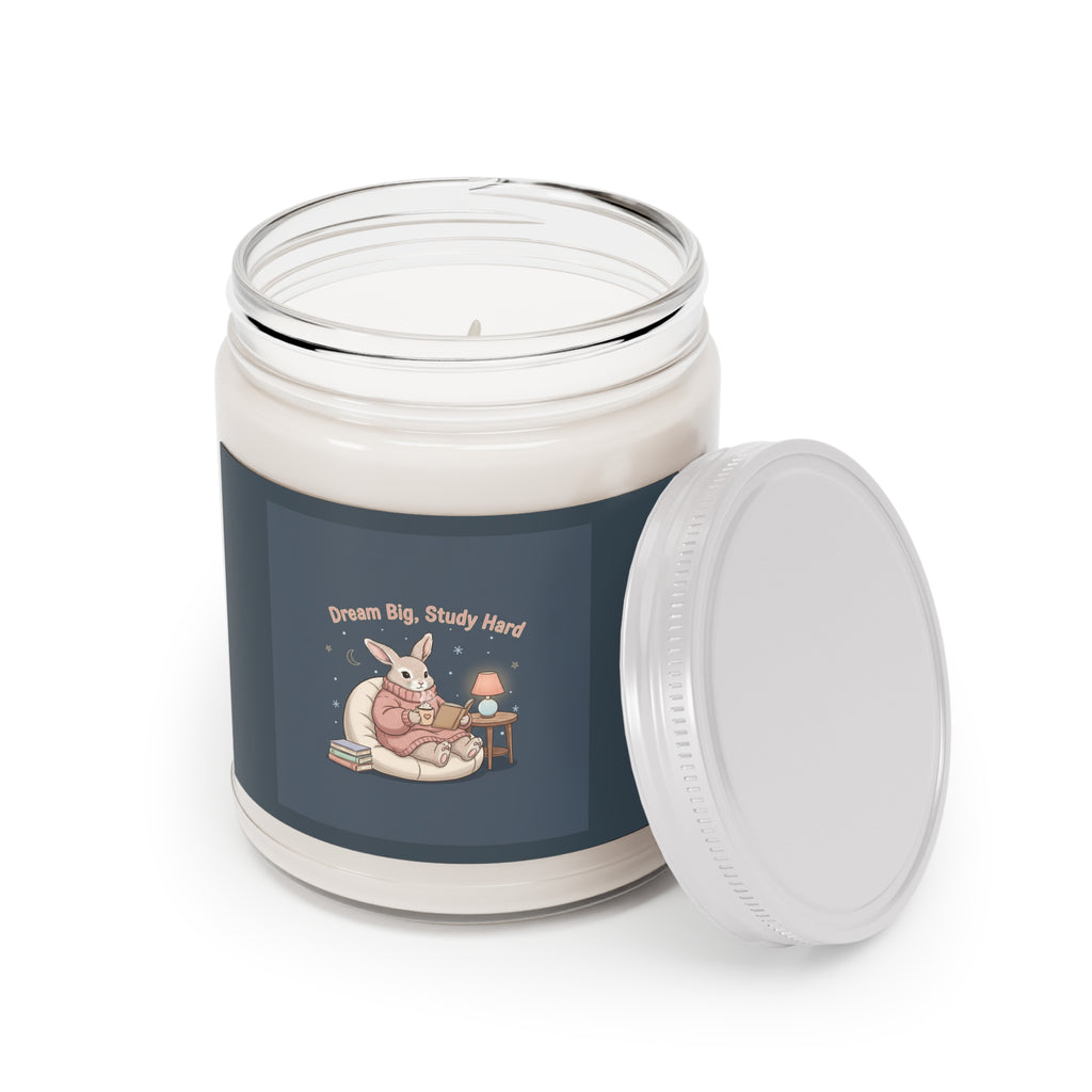 Bunny Scented Candle – Dream Big Study Hard