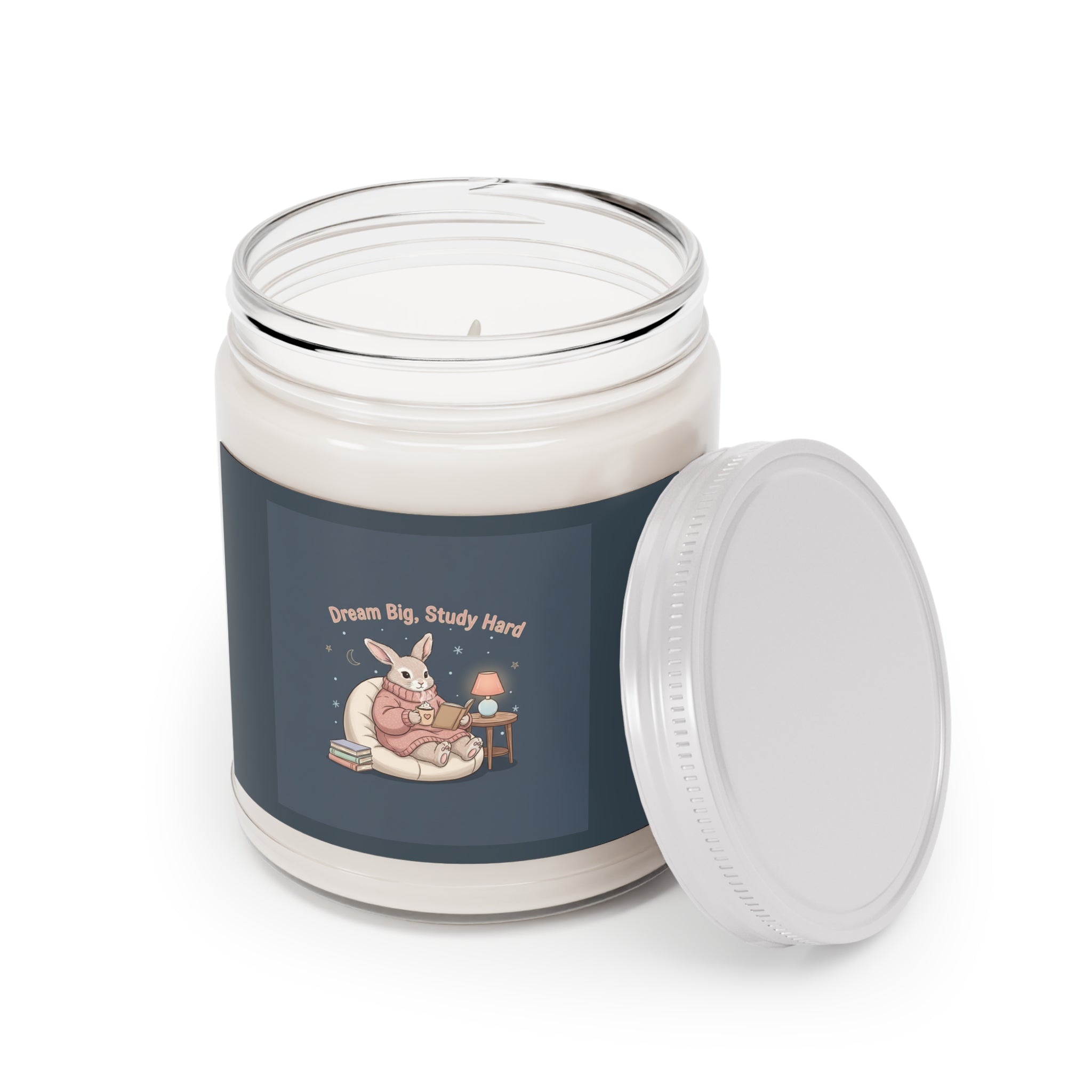 Bunny Scented Candle – Dream Big Study Hard