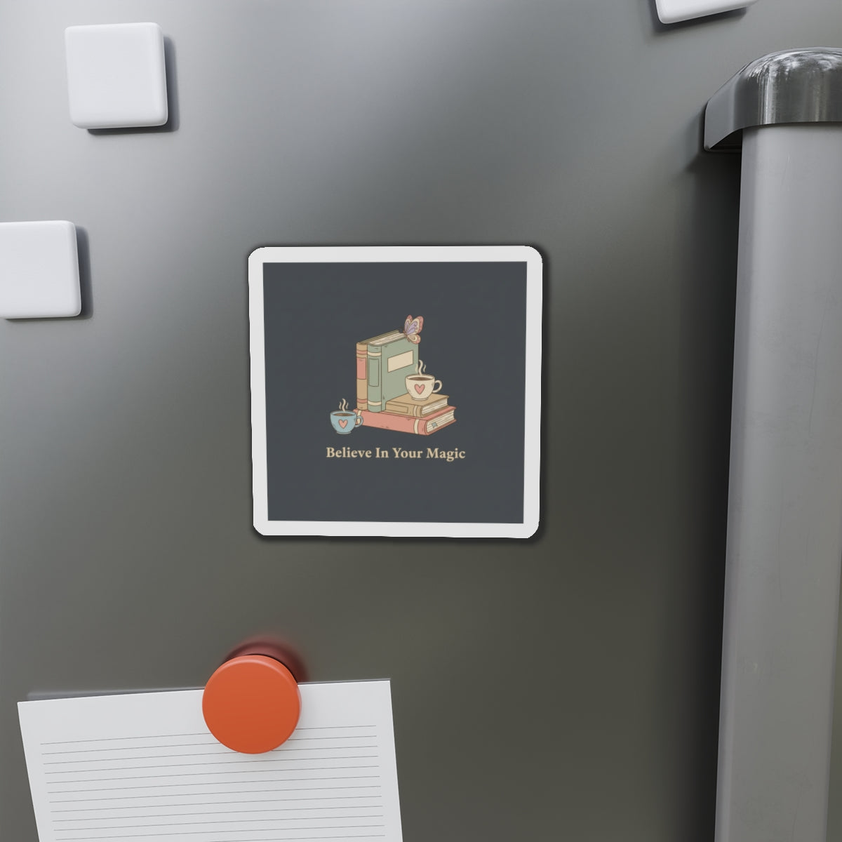 Butterfly Die-Cut Magnet – Believe in Your Magic