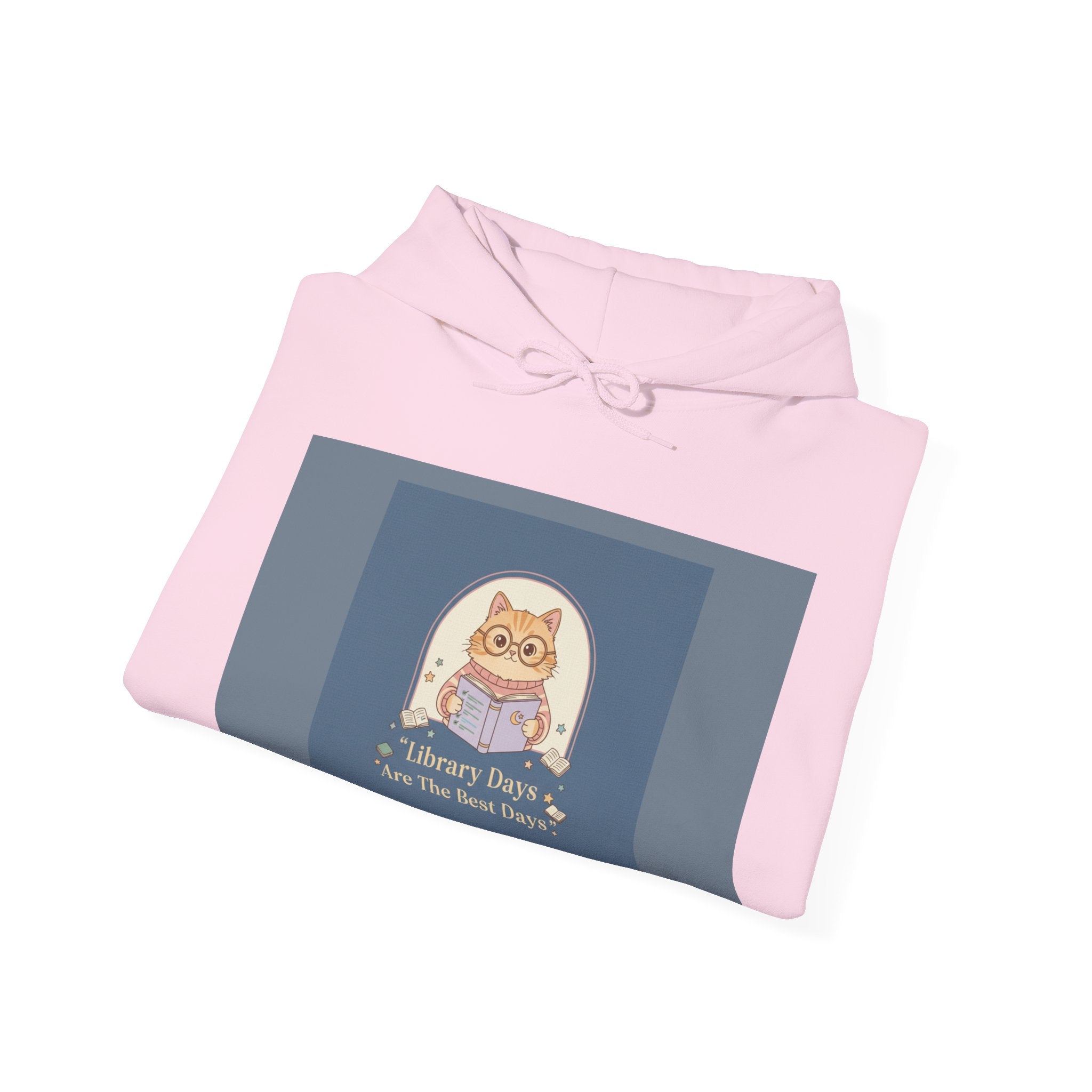 Cat Hoodie – Library Days Are the Best Days