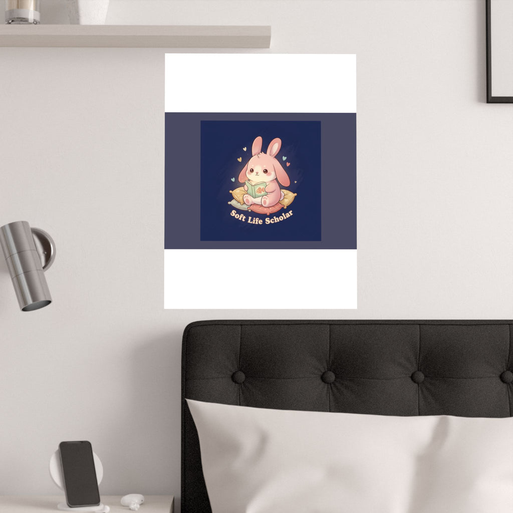 Bunny Poster – Soft Life Scholar