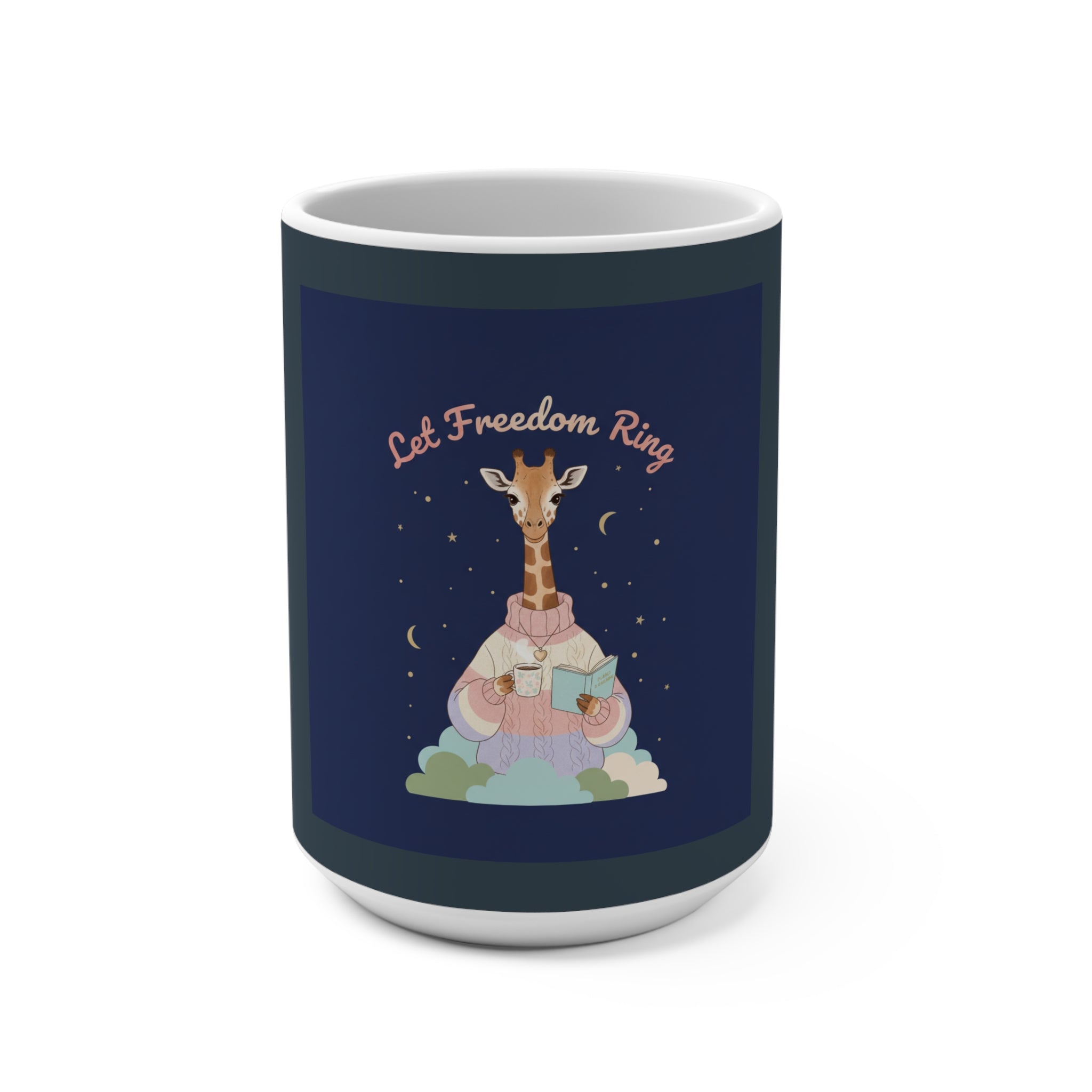 Giraffe Mug 15oz – Let Freedom Ring