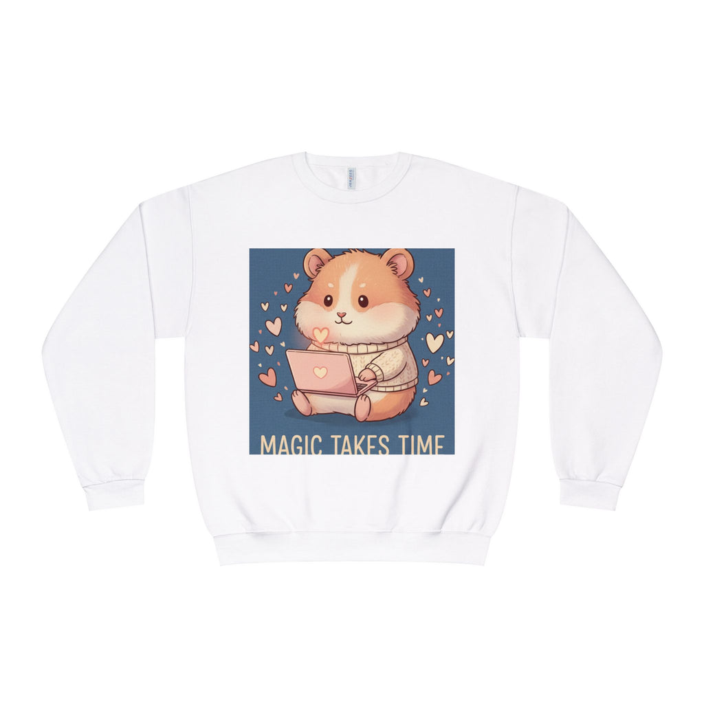 Hamster Crewneck Sweatshirt – Magic Takes Time
