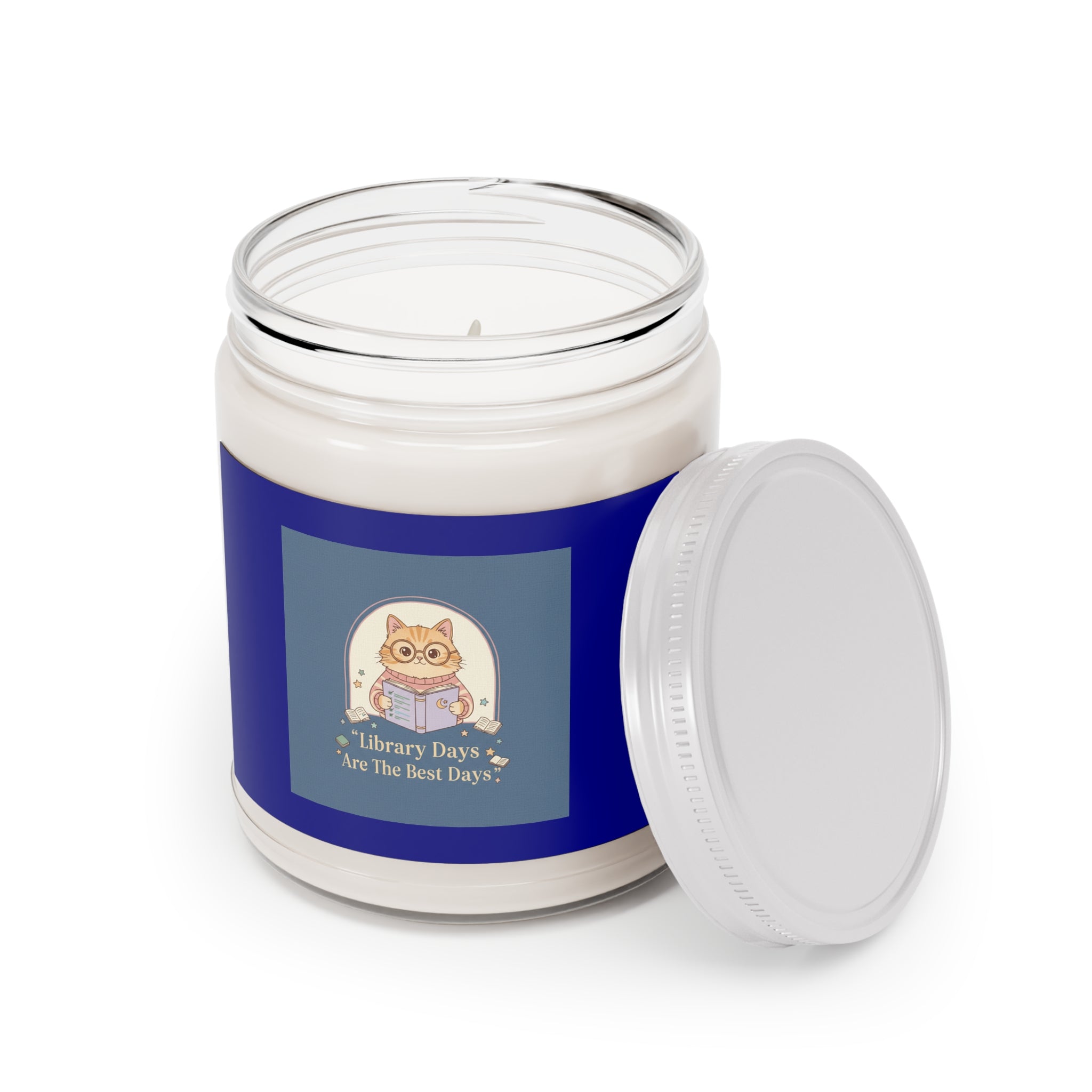 Cat Scented Candle – Library Days Are the Best Days