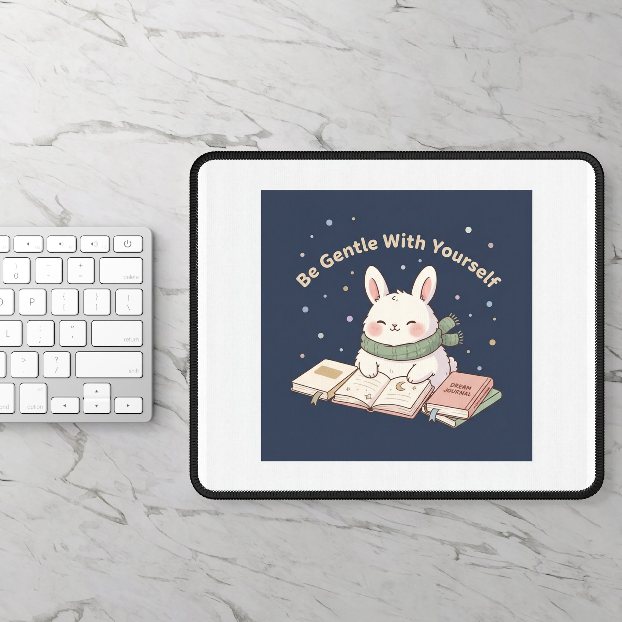 Rabbit Mouse Pad – Be Gentle With Yourself