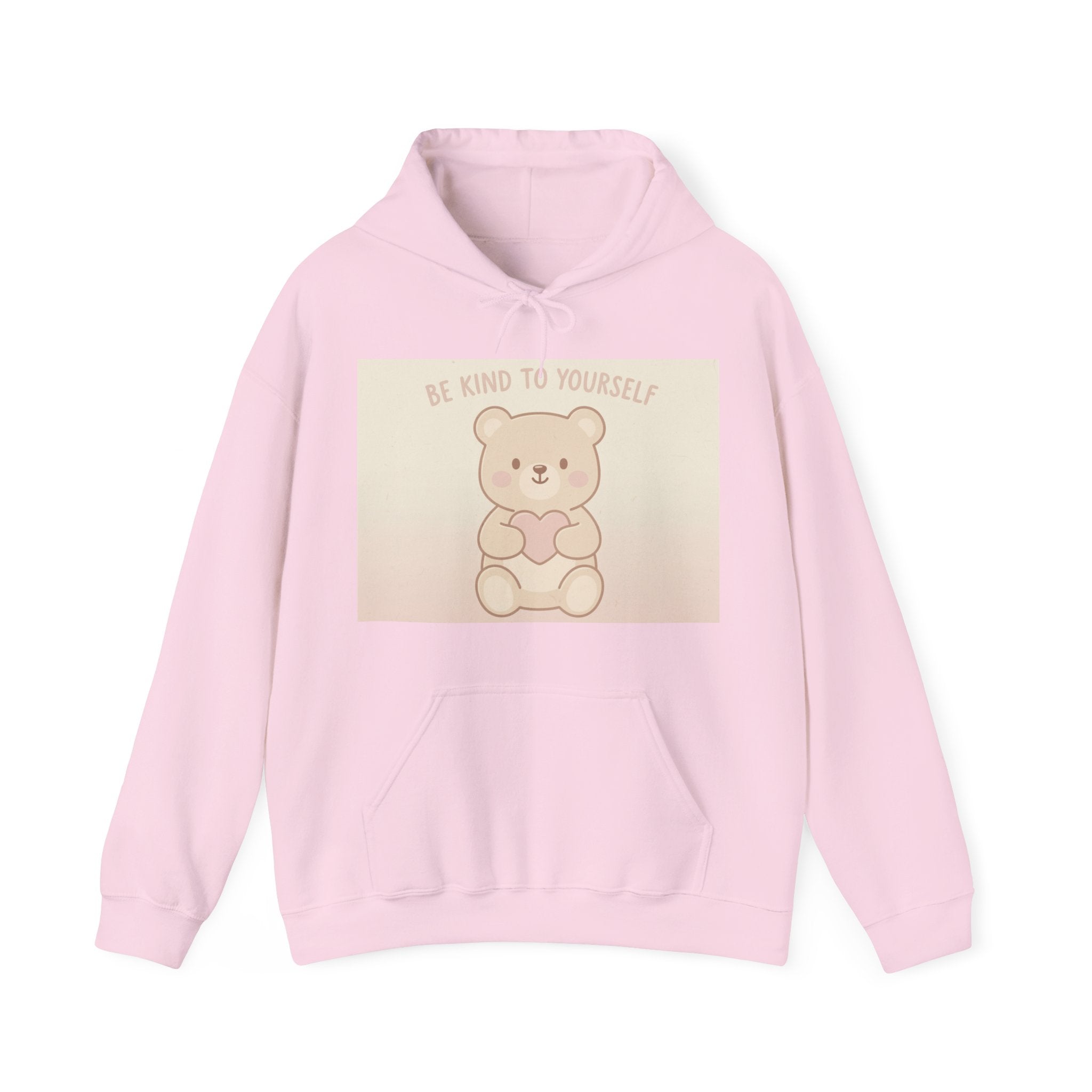 "BE KIND TO YOURSELF" Black Cat Hoodie | College Girl Gift | Fashion | KayKay Classics