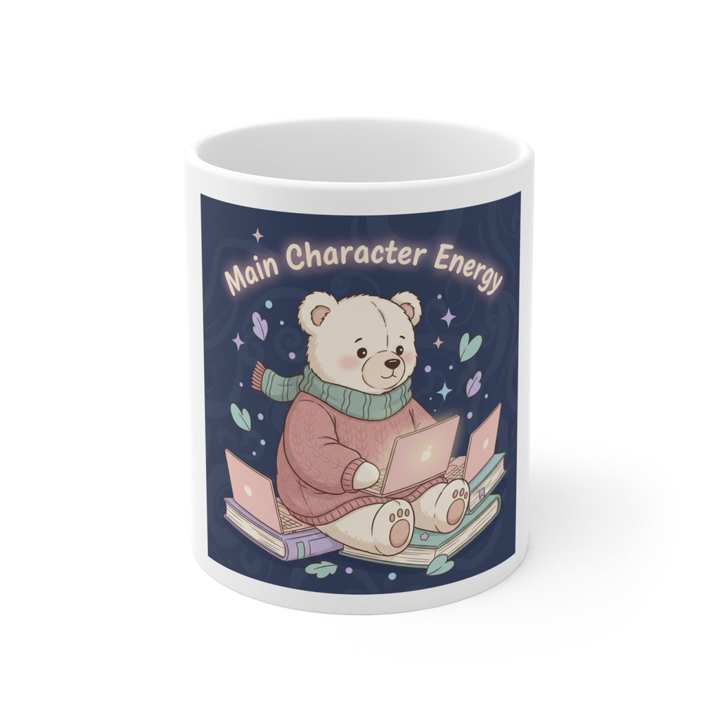 Bear Mug 11oz – Main Character Energy