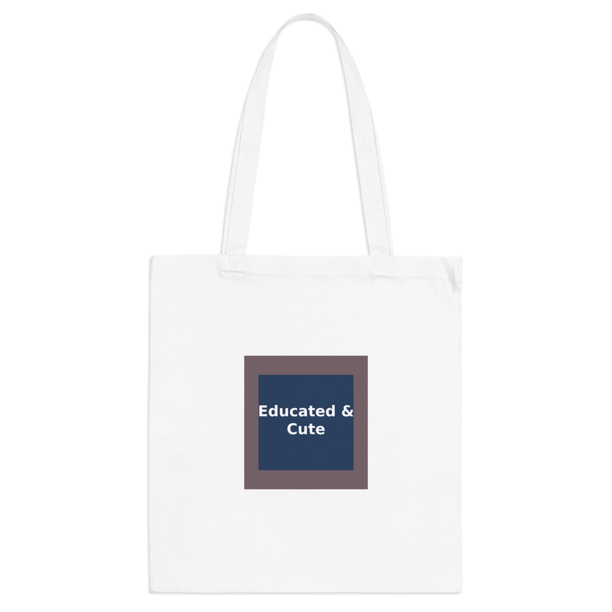 Educated & Cute - KayKay Canvas Tote Bag