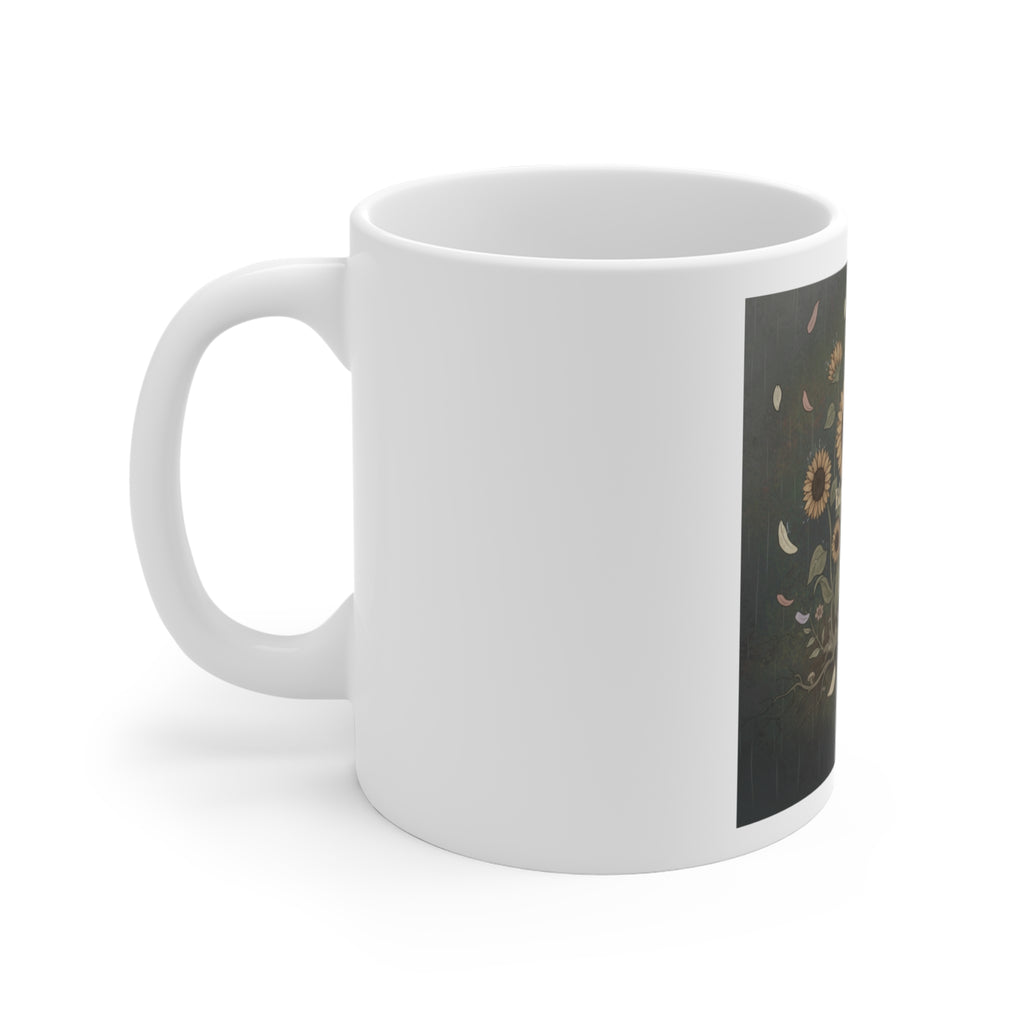 Sunflowers Mug 11oz – Bloom at Your Own Pace