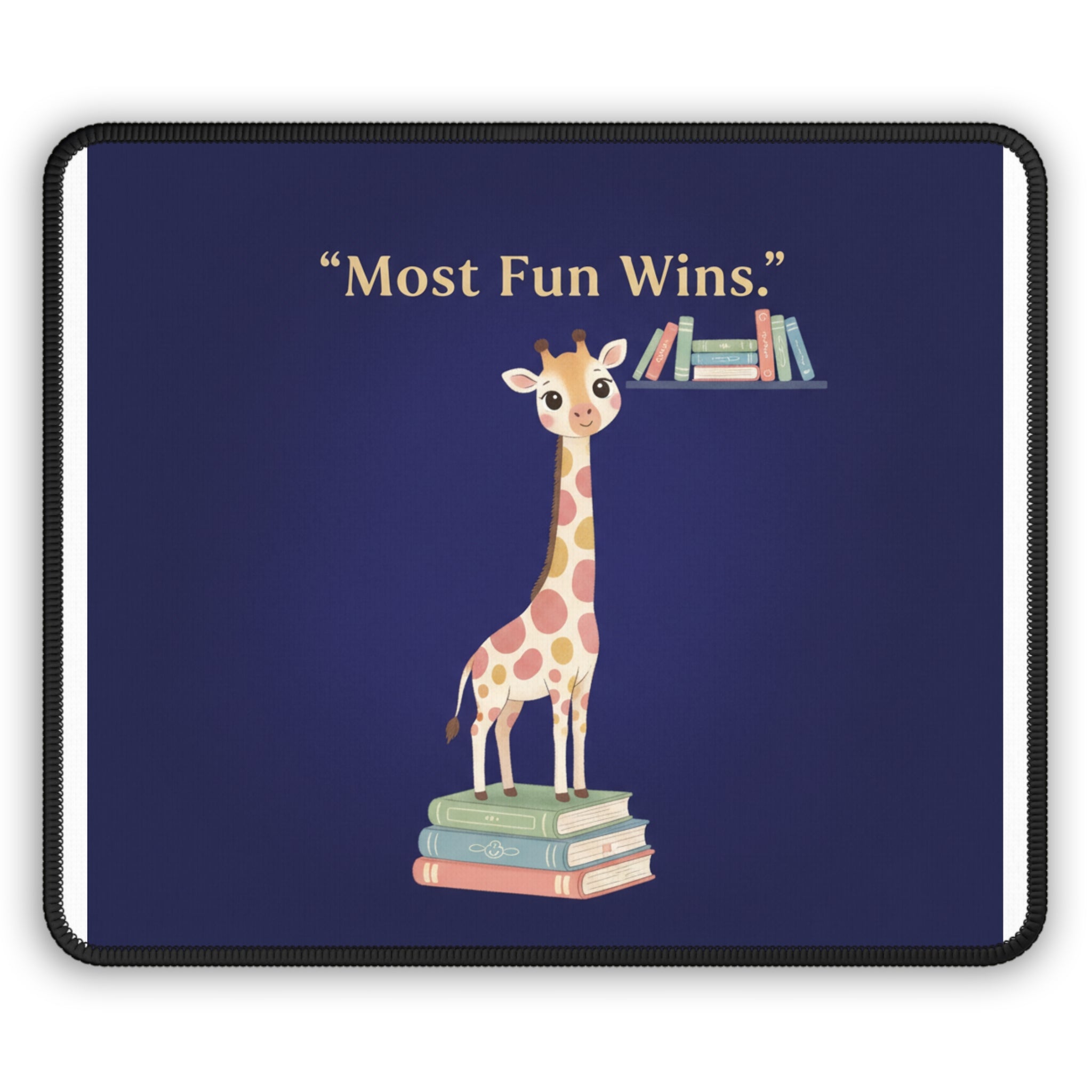 Giraffe Mouse Pad – Most Fun Wins