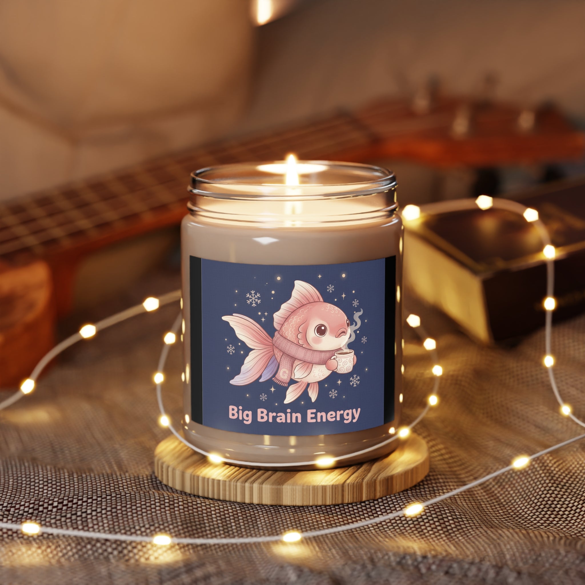 Bear Scented Candle – Big Brain Energy