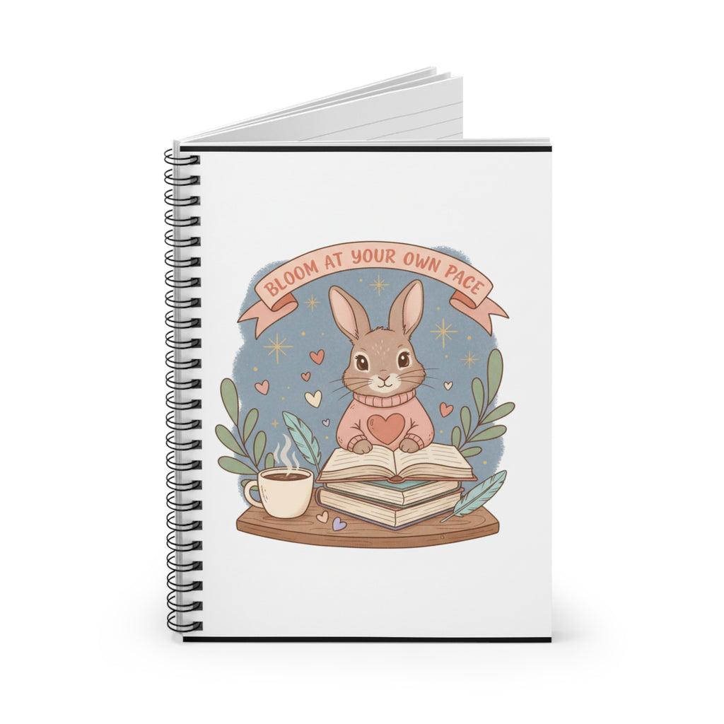Bloom at Your Own Pace Spiral Notebook