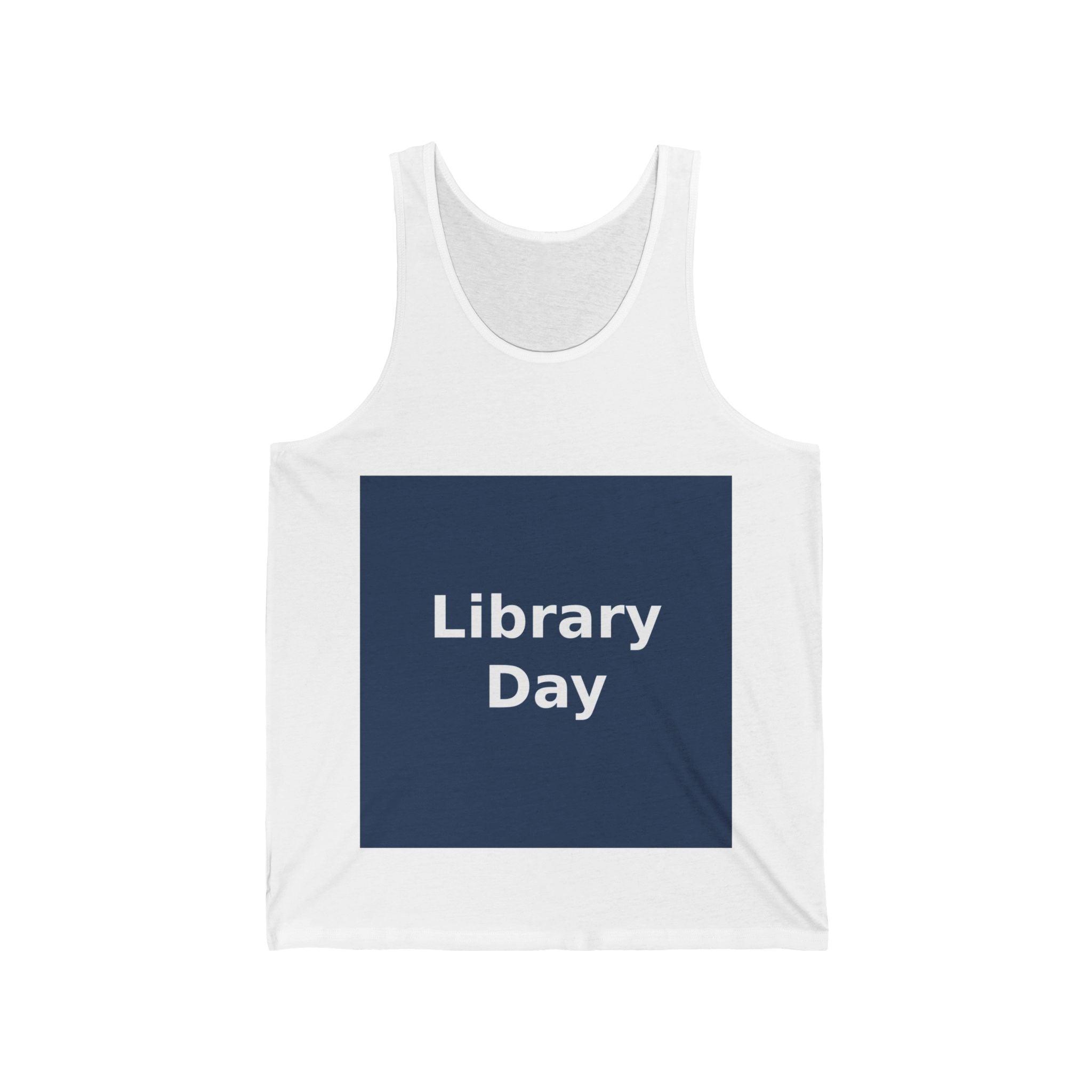 "Library Day" Black Cat Tank Top | College Girl Gift | Fashion | KayKay Classics