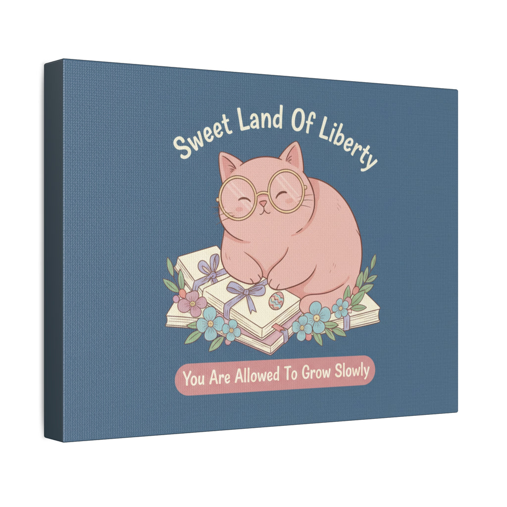 Cat Canvas Print – Sweet Land of Liberty