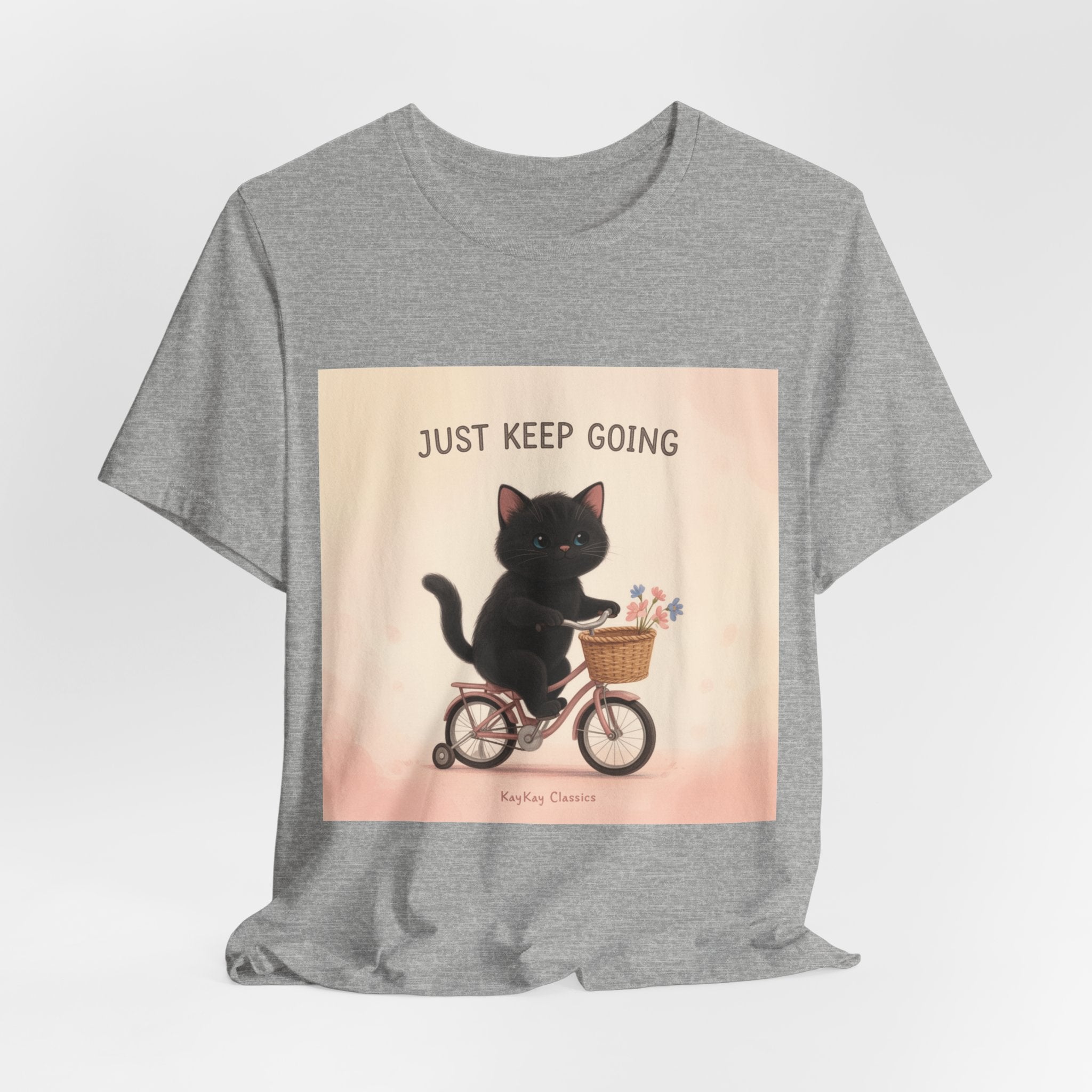 "Life Behind Bars" Black Cat Women Tee | College Girl Gift | Fashion | KayKay Classics