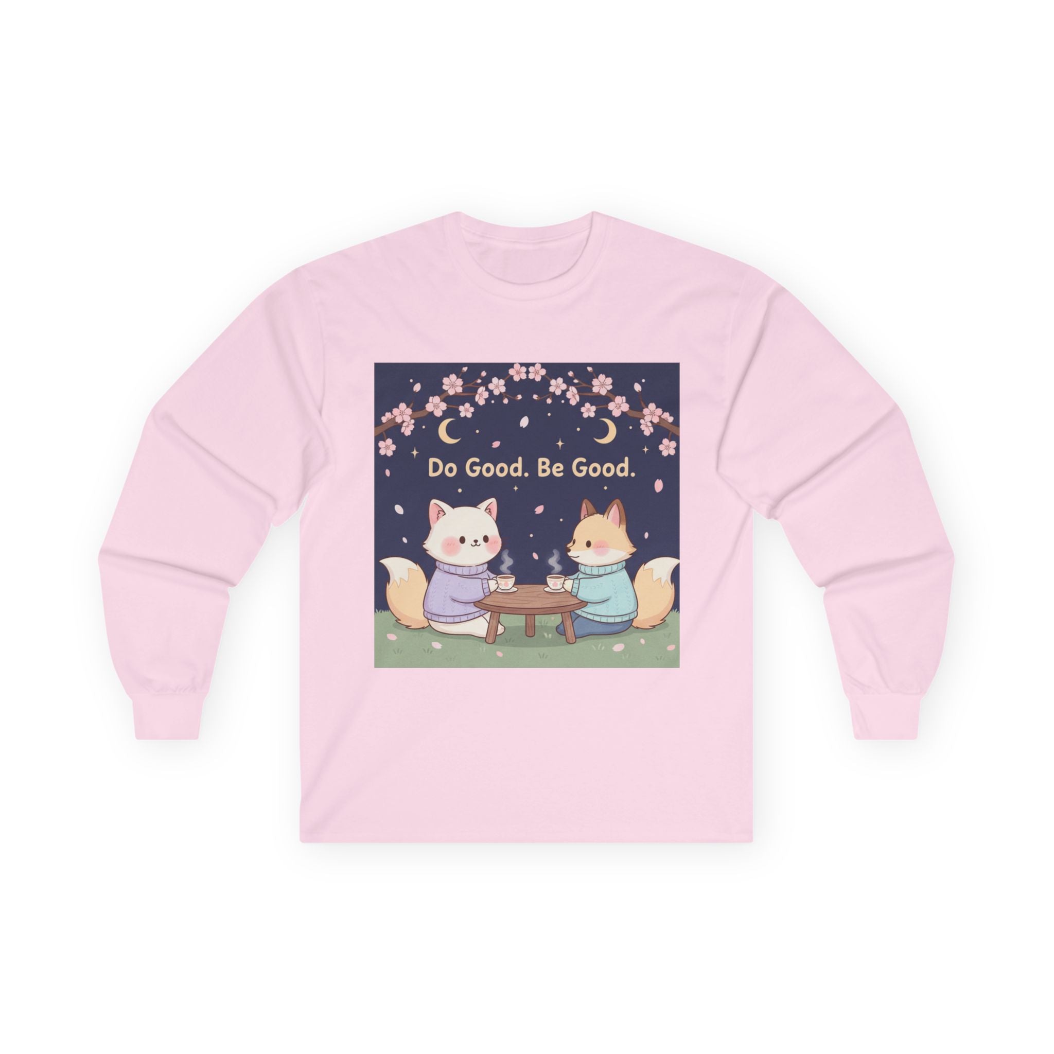 Cat Long Sleeve Tee – Do Good Be Good