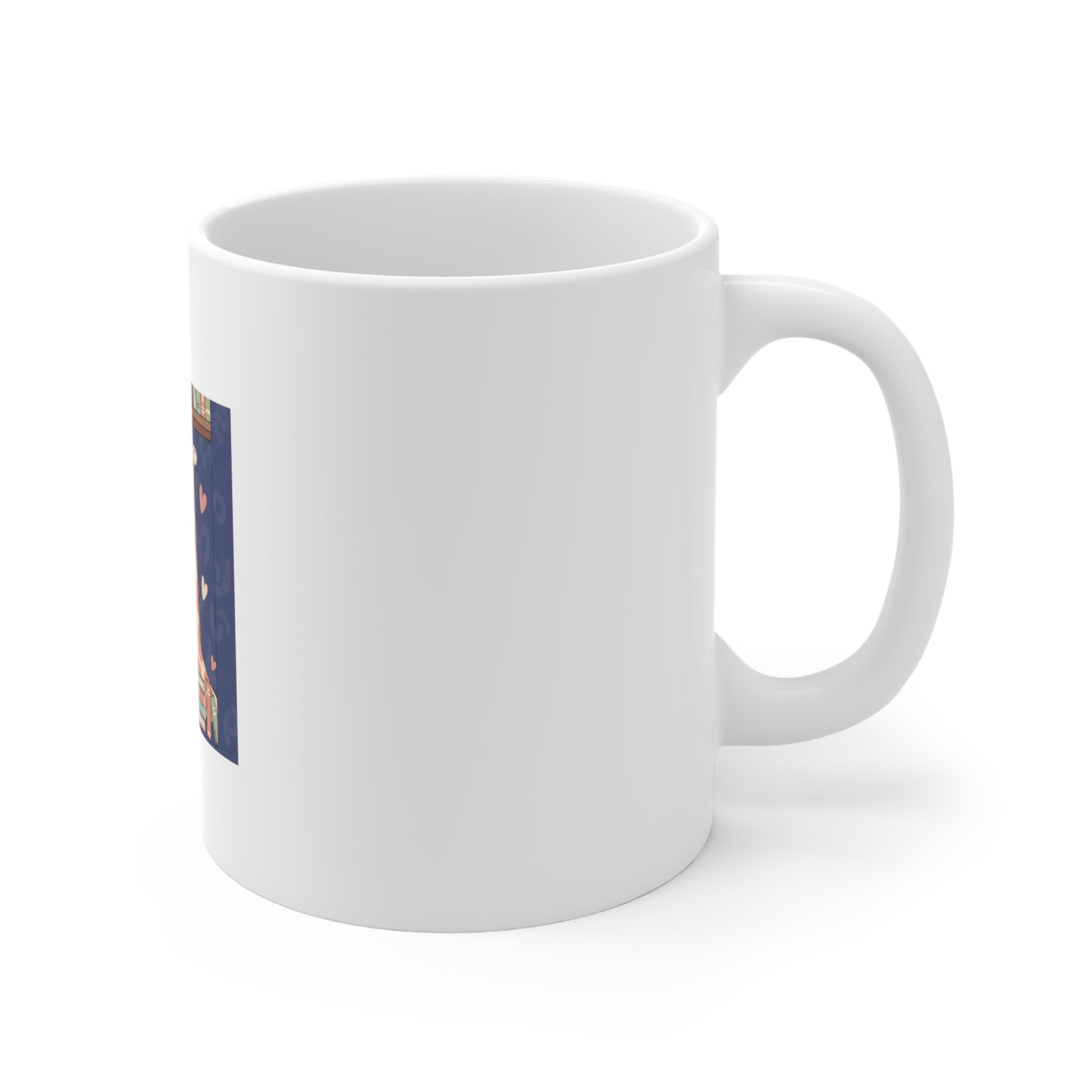 Bunny Mug 11oz – Library Days Are the Best Days