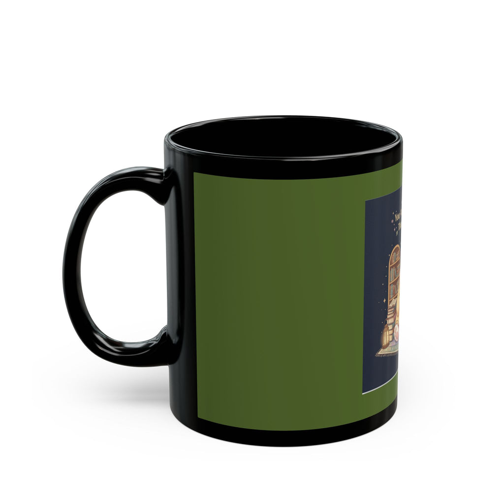 Bunny Black Mug 11oz – You Are Doing Better Than You Think