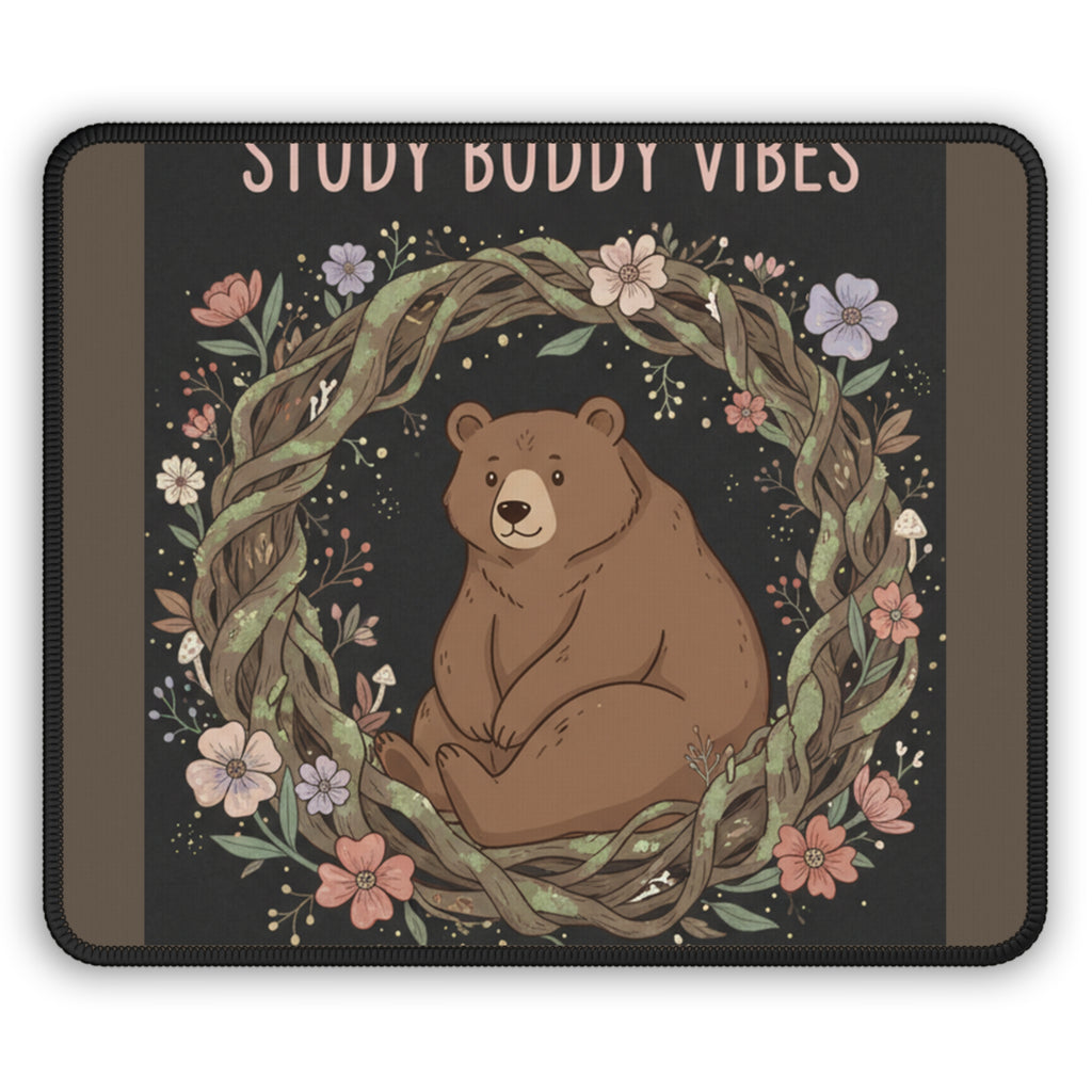 Bear Mouse Pad – Study Buddy Vibes