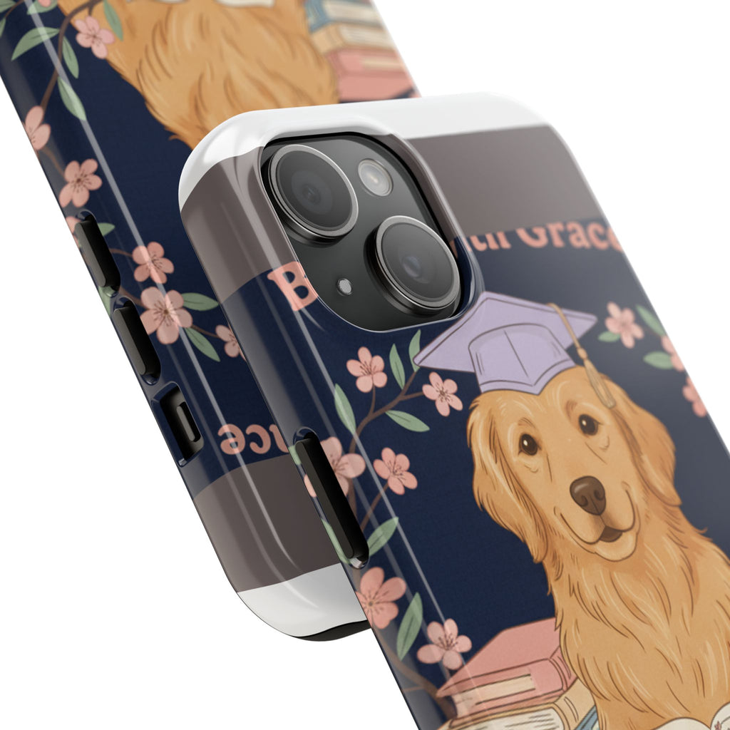 Golden Retriever Tough Phone Case – Bloom With Grace