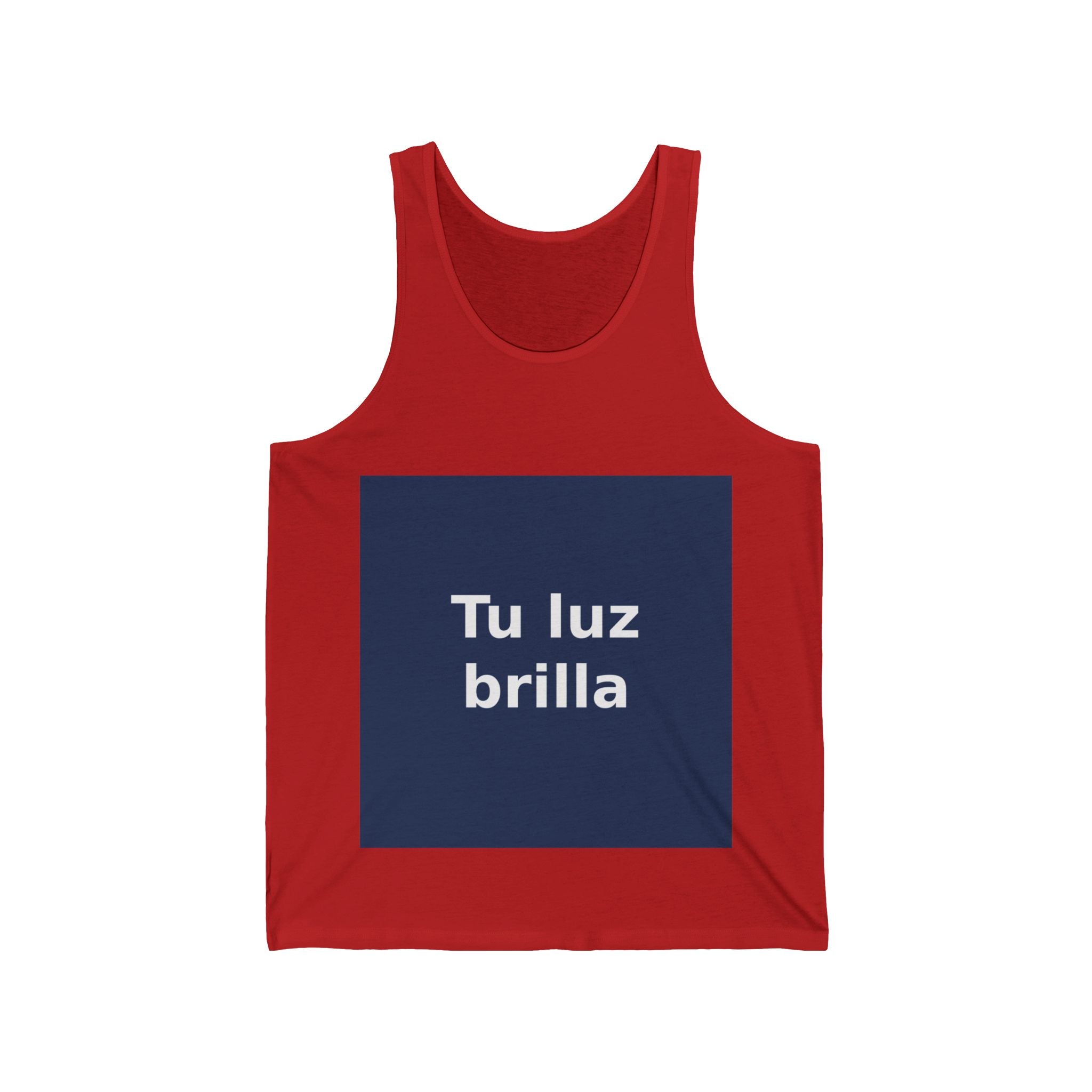 "Tu luz brilla" Black Cat Tank Top | College Girl Gift | Fashion | KayKay Classics