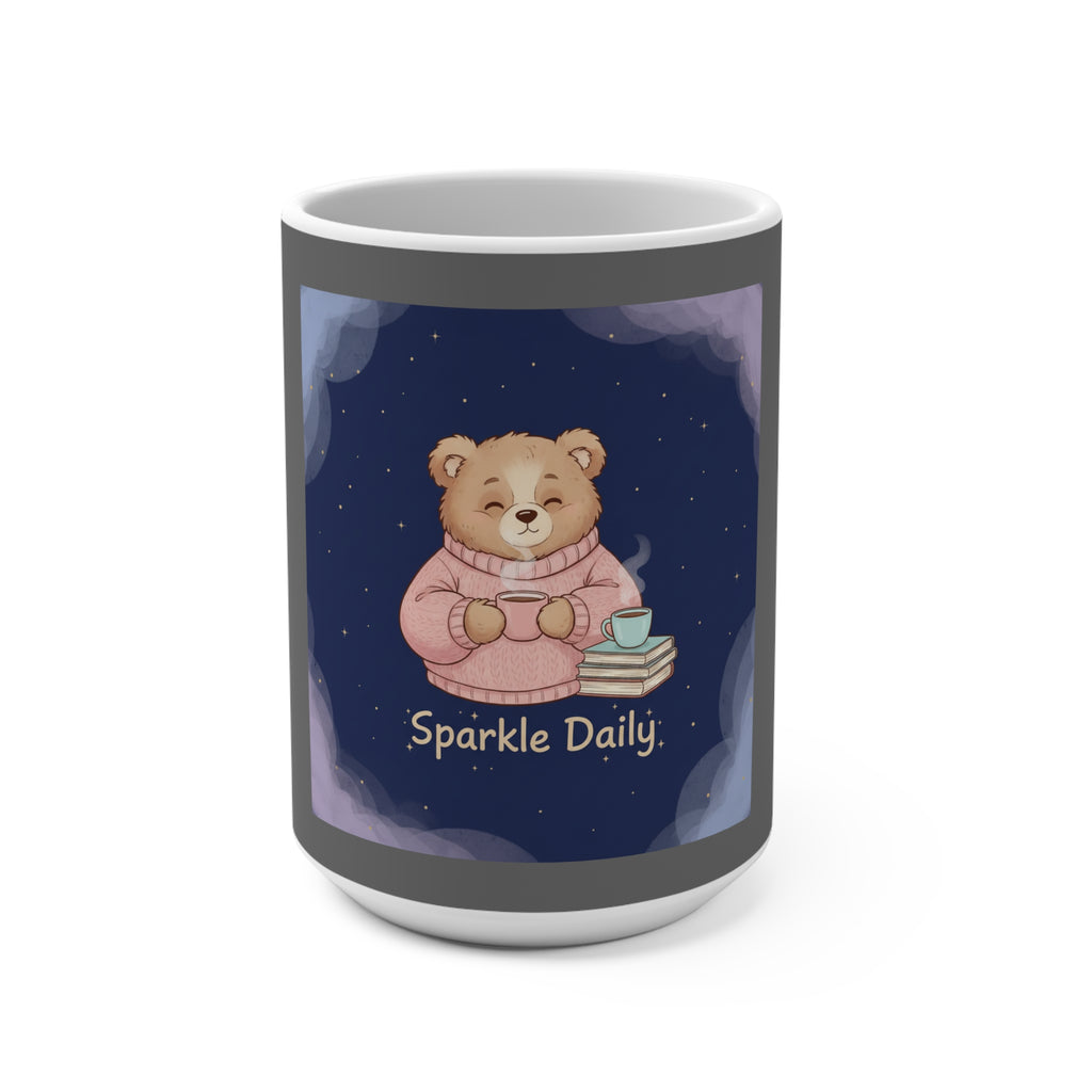 Bear Mug 15oz – Sparkle Daily